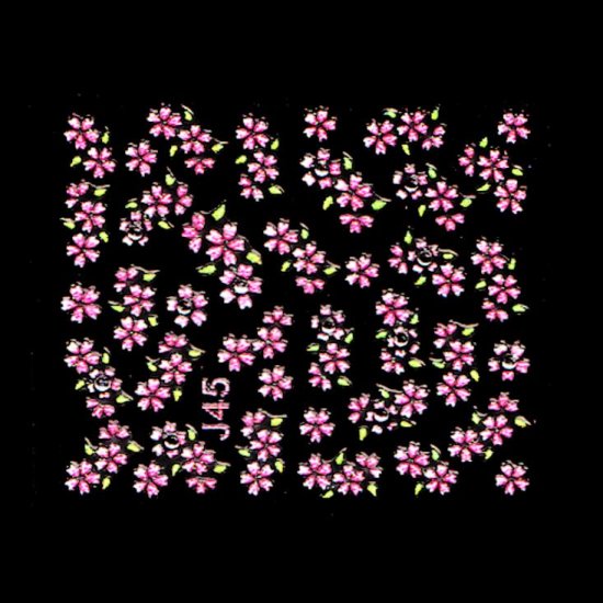 3D Nail Art Decoration Sticker Decal Manicure Floral (NA111)