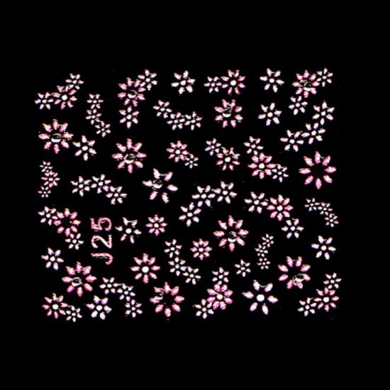 3D Nail Art Decoration Sticker Decal Manicure Floral (NA113)