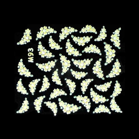 3D Nail Art Decoration Sticker Decal Manicure Floral (NA58)