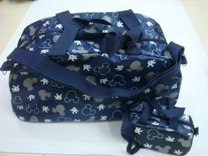 Durable Foldable Mickey Trendy Tote/Travel Bag