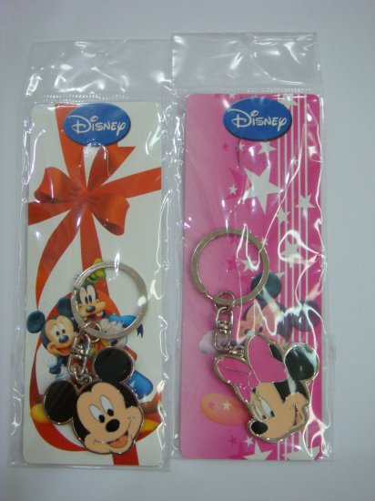NEW Disney Mickey & Minnie Couple Key Chain