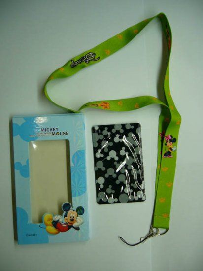 NEW Disney Minnie Lanyard Neck Straps with Card Holder