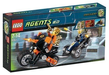 LEGO Agents-8967 Gold Tooth's Getaway