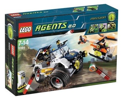 LEGO Agents-8969 4-Wheeling Pursuit