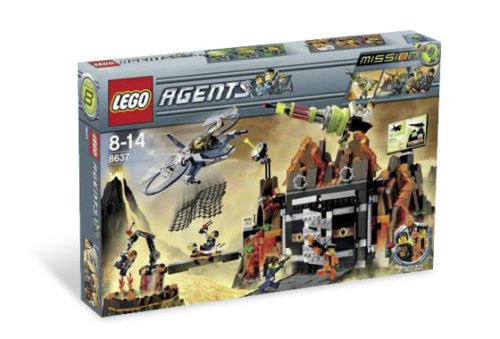 Lego Agents-8637 Volcano Base