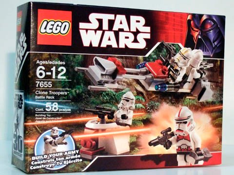LEGO Star Wars-7655 Clone Troopers Battle Pack