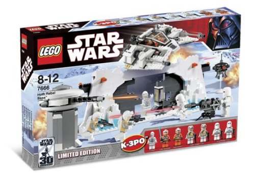 LEGO Star Wars-7666 Hoth Rebel Base (Limited Edition - with K-3PO)