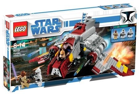 LEGO Star Wars-8019 Republic Attack Shuttle