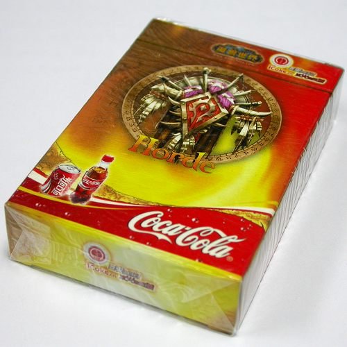 2006 Coca-Cola World Of Warcraft WoW Poker Limited Edition Advertising Playing Cards