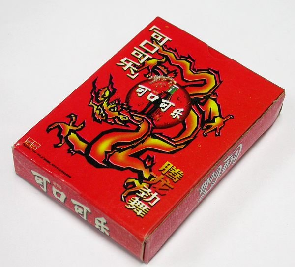 Coca-Cola Chinese Coke Dragon Poker Set Limited Edition Advertising Playing Cards