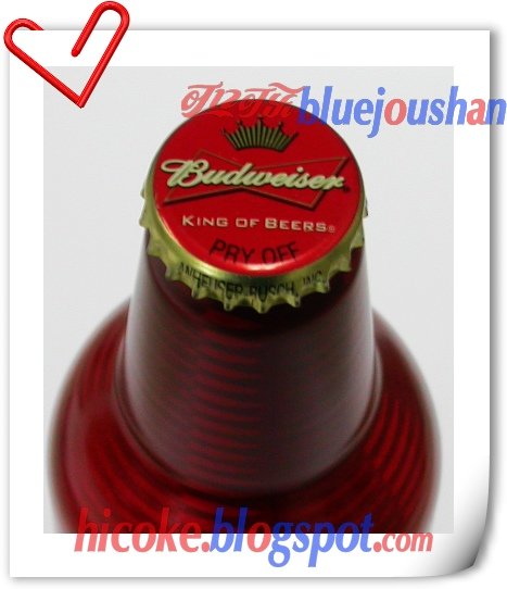 1st Budweiser Beer Aluminium Bottle in China , 473ml Test Bottle Can