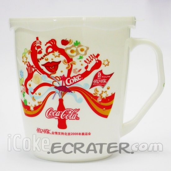 Coca-Cola 2008 Beijing Olympics Coke Advertising Mug Cup