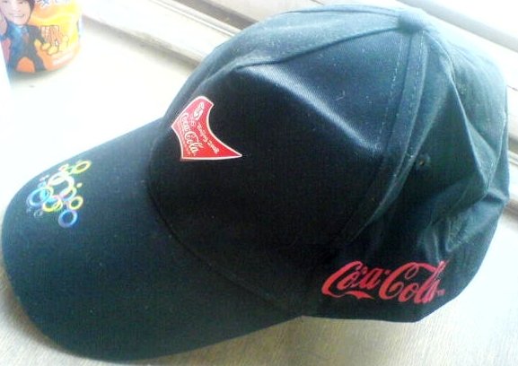 BEIJING 2008 OLYMPIC SPONSOR COCA-COLA COKE NEW HAT