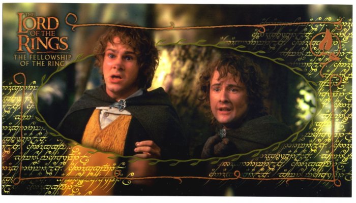 Czech Fellowship Postcard - Merry & Pippin