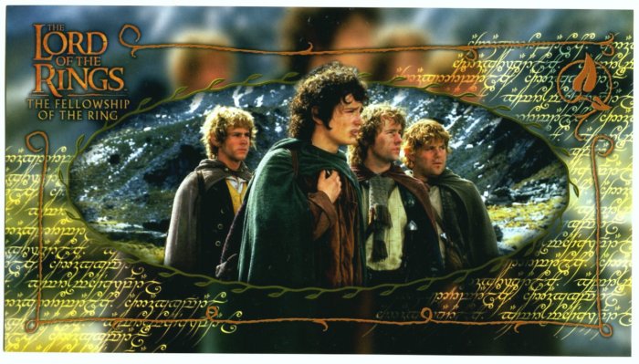 Czech Fellowship Postcard - Hobbits