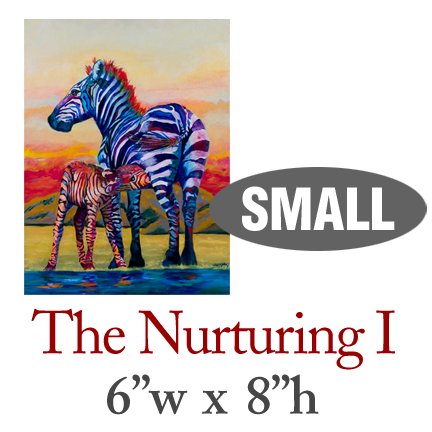 The Nurturing I – Zebras - SMALL