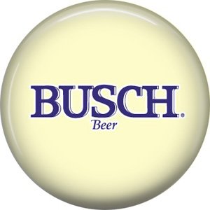 Busch Beer, 1 Inch Food and Drink Pinback Button Badge - 0408