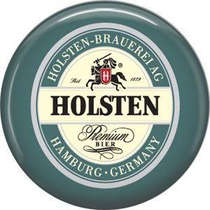 Holsten Premium Bier Beer, 1 Inch Food and Drink Pinback Button Badge - 0401