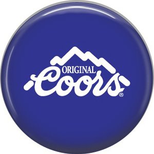 Original Coors Beer, 1 Inch Food and Drink Pinback Button Badge - 0397