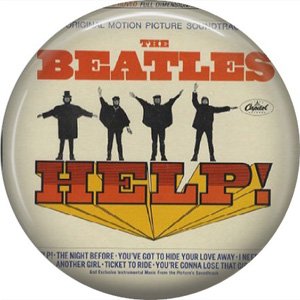 The Beatles Help!, 1 Inch Button Badge Pin - 6081