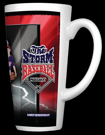 Custom 17 oz. LATTE Coffee Mugs Cups with YOUR Photo, LOGO or Child's Artwork