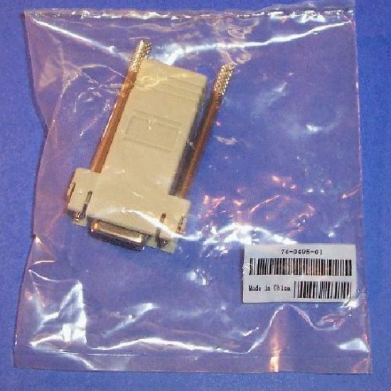 Cisco RJ45-DB9 Adapter Serial Console to PC.