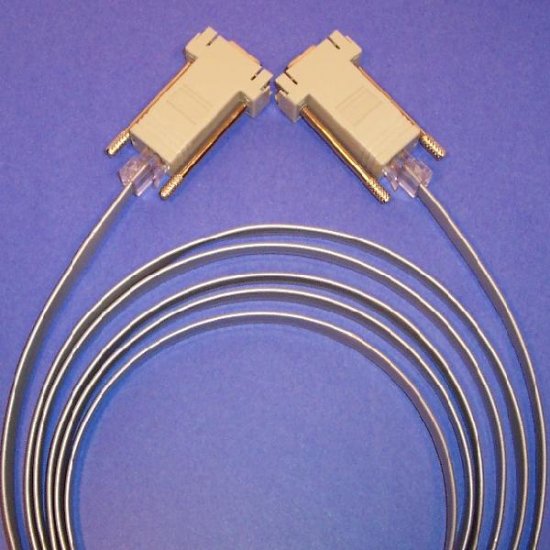 Combo 2 Cisco RJ45-DB9 Adapters and 1 Cable 8ft Rollover.