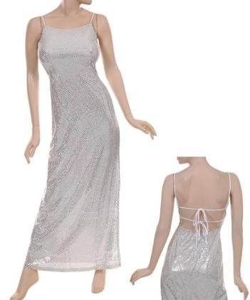 Silver Formal Dress