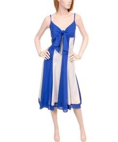 Blue/Ivory colored Dress