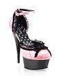 Pleaser lace strappy heels