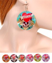 replica ed hardy tattoo earrings