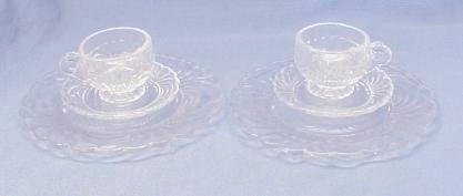 Child's Dinner Sets (2) Caprice in Crystal