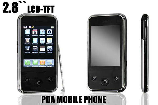2-Band 2-Sim Standby MP3 MP4 Touch Screen Mobile Phone PH-S658
