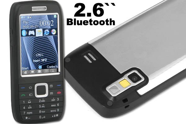 2.6" TFT 4-Band 2-SIm Standby Telephone Mobiel Phone PH5-E75