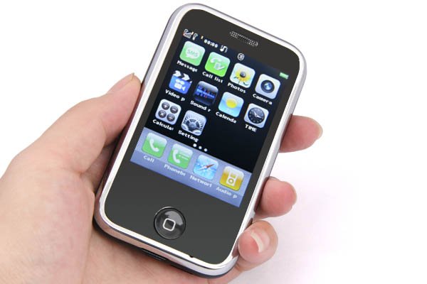 2.6" MiNI TV PDA 4-Band 2-Sim Standby Mobile + 2GB TF PB-TVMI