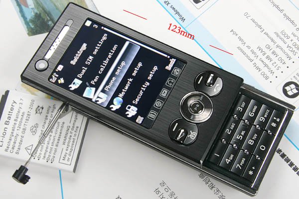 2G TV Cellphone Touch Screen JAVA 4-Band 2-Sim Standby PB-K508
