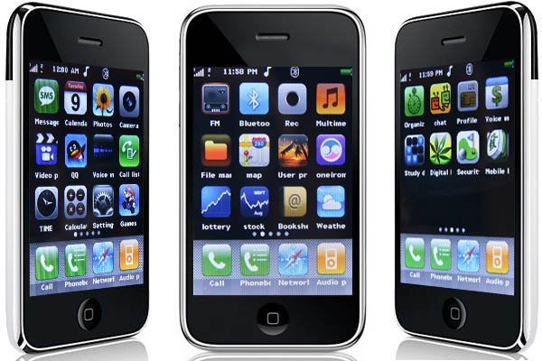 2GB TF + 3.2" QVGA 4-Band 2-Sim Standby Mobile Phone PB-I681