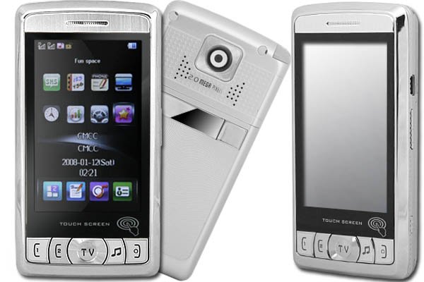 3" QVGA TV + FM 3-Band 2-Sim Standby Mobile Phone PH3-C2
