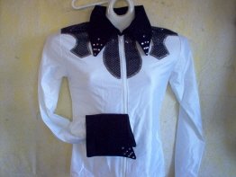 White/Black, Showmanship, Western Pleasure, Rail, Shirt