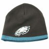 Black Classic Green Tipped Beanies