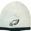 Philadelphia Eagles Gray Body Green Tipped Beanies