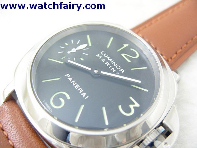Panerai(PAM00111) ETA6497 Luminor Marina Mens Wristwatch PAN-73
