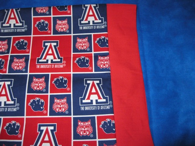 Team Sports Travel/Kids Pillowcase U OF A ARIZONA