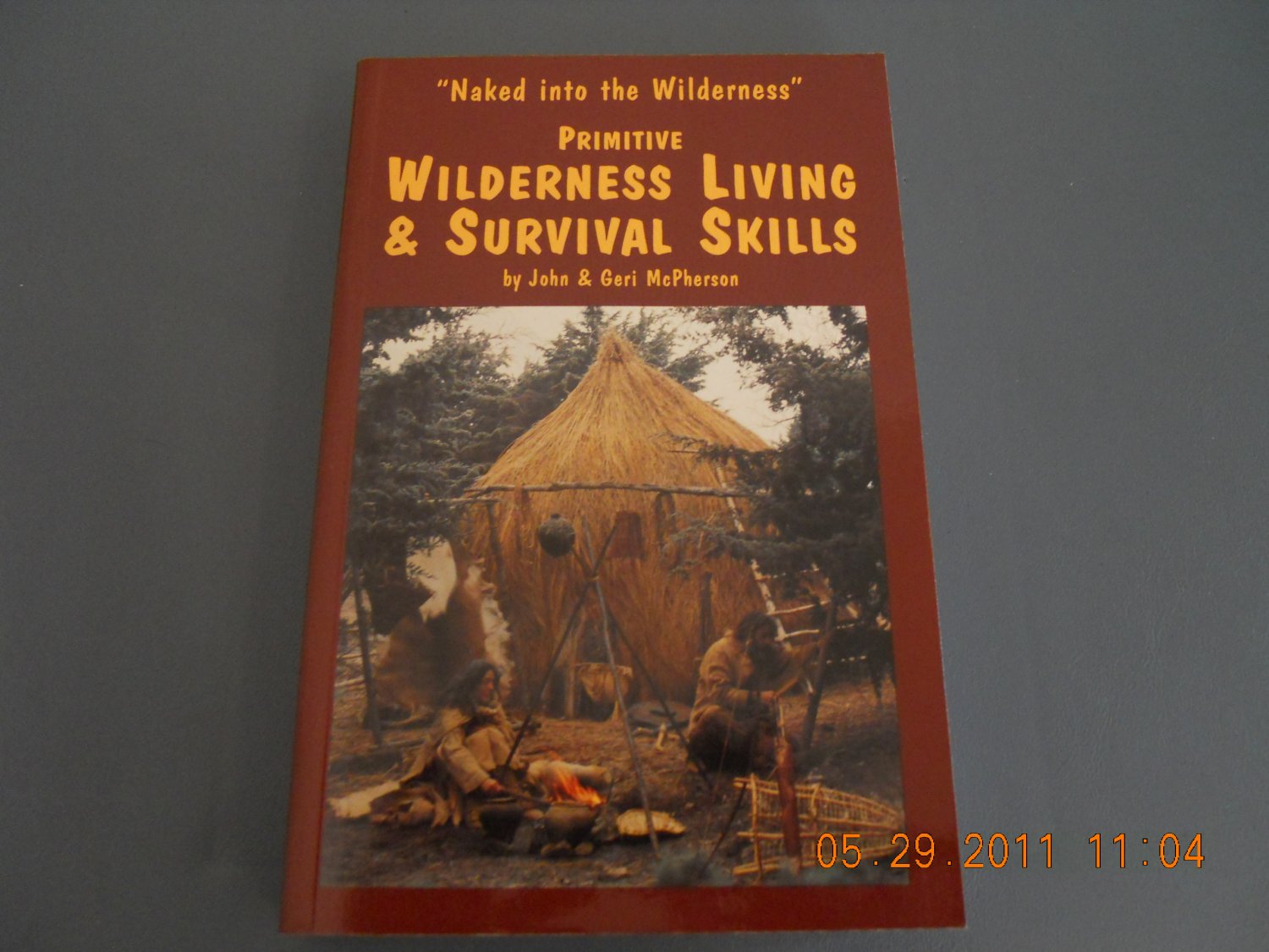 Primitive Wilderness Living & Survival Skills Naked into the Wilderness paperback