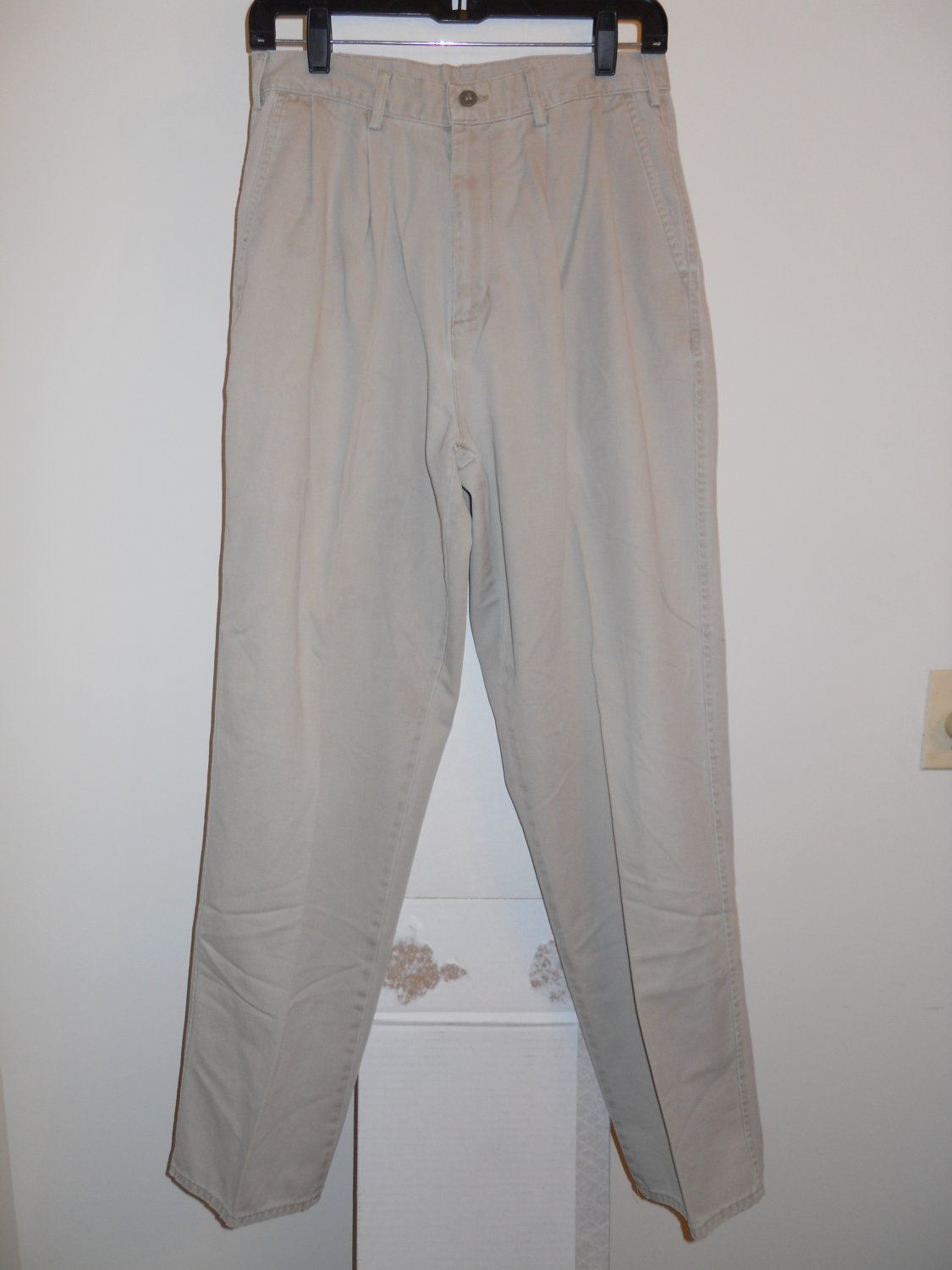Brittania casual dress pants men's 30x32 tan beige
