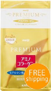 Meiji Amino Collagen Premium Refill Pack (30 days supply)-FreeShipping