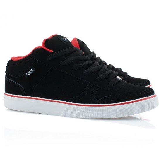 CiRCA 8 Track Men's Shoes Black / White / Red New In Box!
