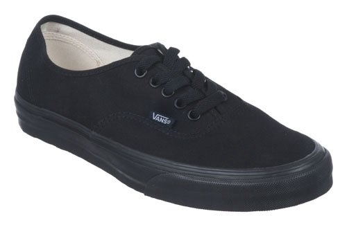 Vans Authentic Men's Shoes Black / Black New In Box!