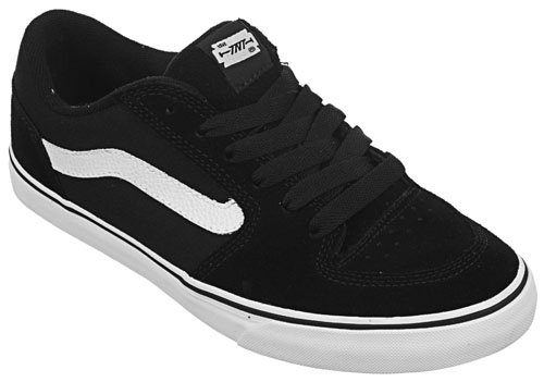 Vans TNT 4 Men's Shoes Black / White New In Box!