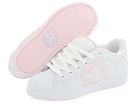DVS Shoe Revival Splat W White/Pink Leather New In Box!